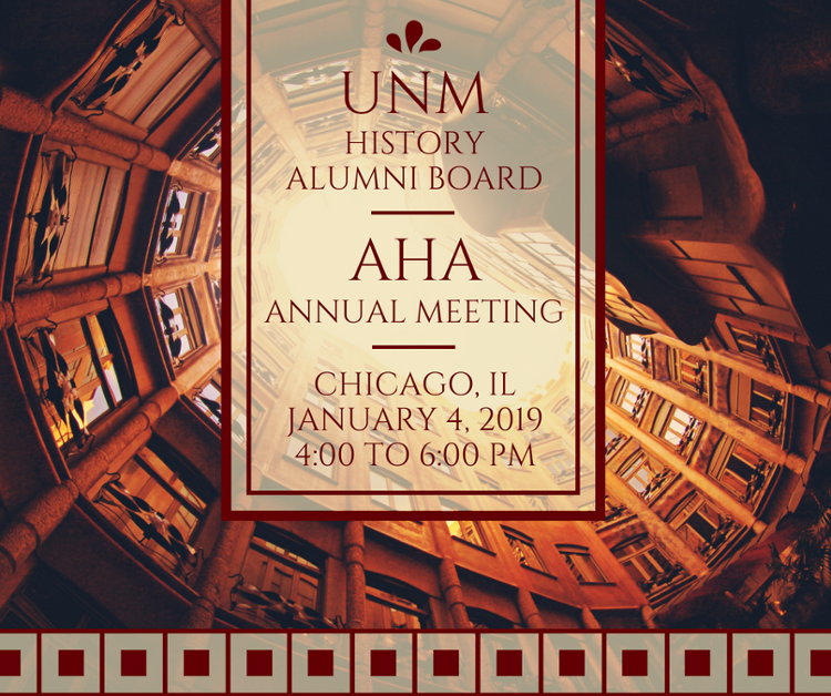 UNM Alumni History Board Meeting, held at the AHA's Annual Meeting in Chicago