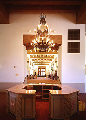 Inside the Zimmerman library